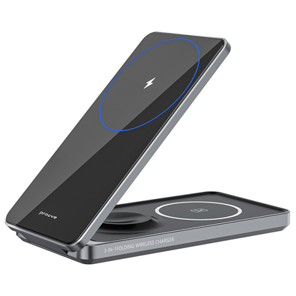 Picture of Proove wireless charger Metal Edge 3 in 1 gray