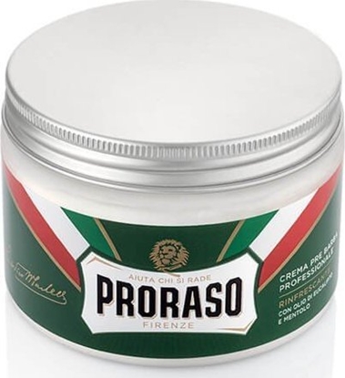 Picture of Proraso PRORASO Pre Shave Cream Zmikczajcy Krem przed Goleniem Refreshing, linia zielona, 300ml