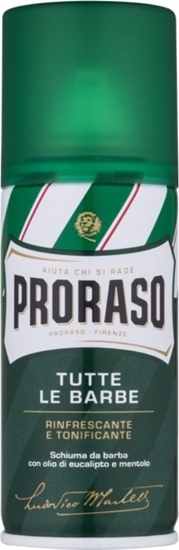 Изображение Proraso PRORASO_Tutte Le Barbe ochronna pianka do golenia dla mczyzn z aloesem i witamin E 100ml