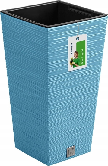 Picture of Prosperplast Doniczka na kwiaty Donica Furu DFSH240 Niebieska