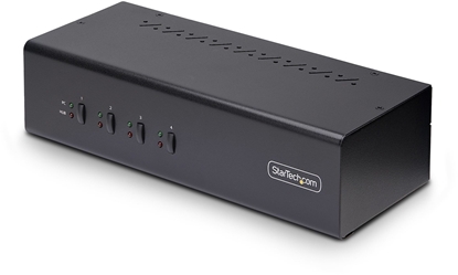 Изображение Przecznik StarTech StarTech P4DD46A2-KVM-SWITCH przecznik KVM Czarny