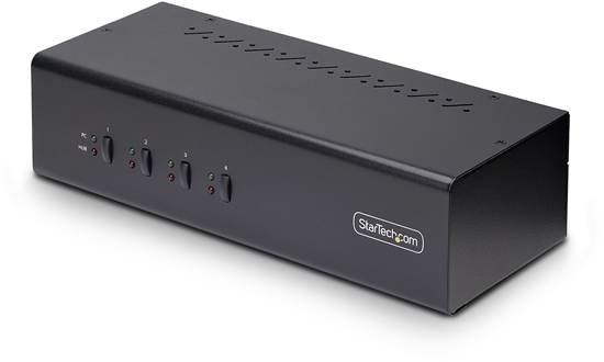 Изображение Przecznik StarTech StarTech P4DD46A2-KVM-SWITCH przecznik KVM Czarny