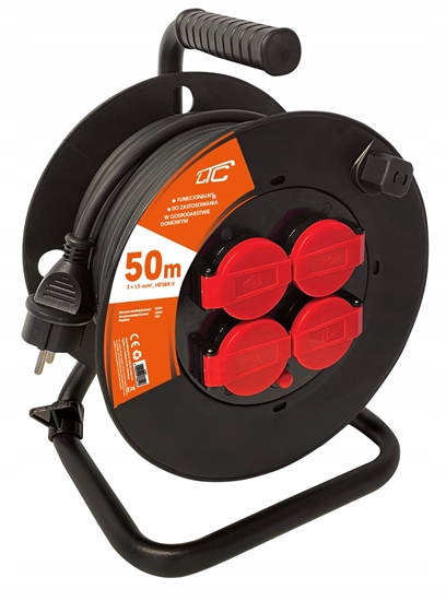 Изображение Przeduacz bbnowy 4 gniazda z uziemieniem 50m