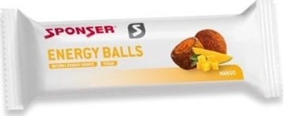Attēls no Przekska SPONSER ENERGY BALLS Mango (pudeko 18szt x 45g) (NEW 2025)