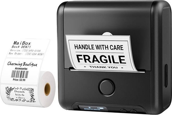 Picture of Przenona drukarka etykiet Phomemo M200 (czarna) Phomemo