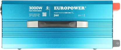 Attēls no Przetwornica Europower PRZETWORNICA NAPICIA INWERTER 24V DC / 230V AC 3000W / 6000W CZYSTY SINUS BLUETOOTH