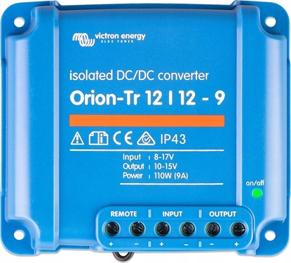Attēls no Przetwornica Victron Energy Przetwornica DC/DC Victron Energy Orion-Tr 12/12-9A 8, 17 V 12.5 A 120 W (ORI121210110R)
