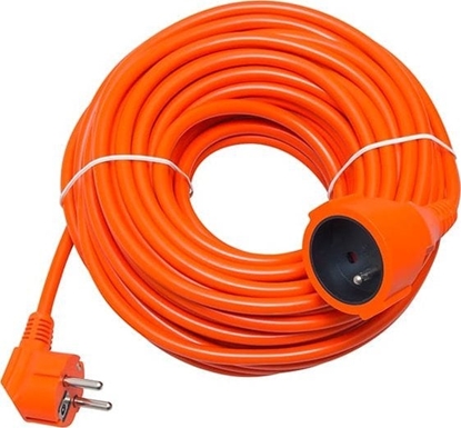 Attēls no Przewód Blow 98-761# Przeduacz sieciowy pr-160 1-gniazdo z uziemieniem 50m pomaraczowy 3x1,5mm