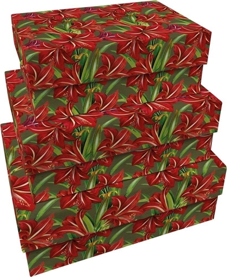 Изображение Pudeka ozdobne Gwiazda Betlejemska 3szt