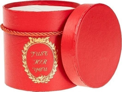 Picture of Pudeko Flower Box czerwony ROZETTE