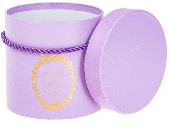 Picture of Pudeko Flower Box fioletowy ROZETTE