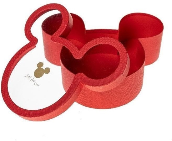 Picture of Pudeko Flower Box Micky big czerwony ROZETTE