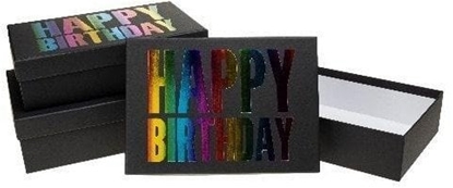 Picture of Pudeko prostoktne 3szt urodziny ROZETTE