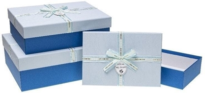 Picture of Pudeko prostoktne z kokard 3szt ROZETTE