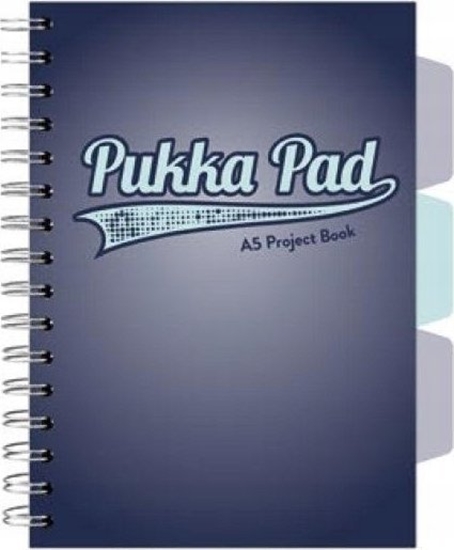 Picture of Pukka Pad Project Book Navy A5/100K kratka granatowy (3szt)