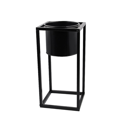 Attēls no Puķu poda statīvs 15x15x30cm, metāla