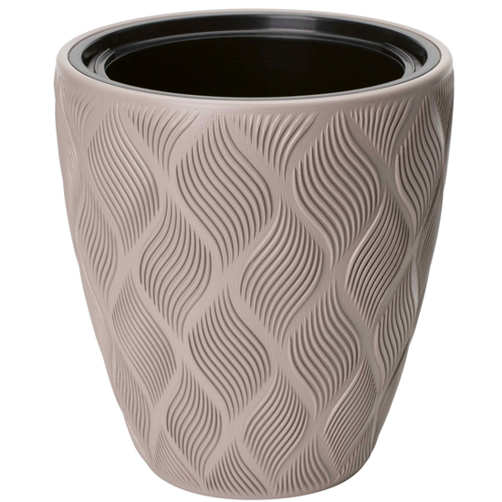 Picture of Puķu pods Flow 30cm 15.5L, brūns