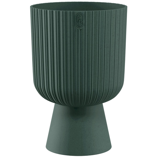 Picture of Puķu pods Keli Mika 14cm, Eco Wood zaļš