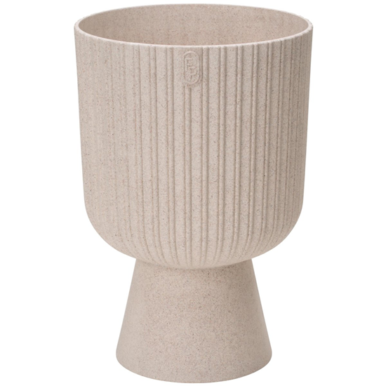 Изображение Puķu pods Keli Mika 18cm, Eco Wood balts