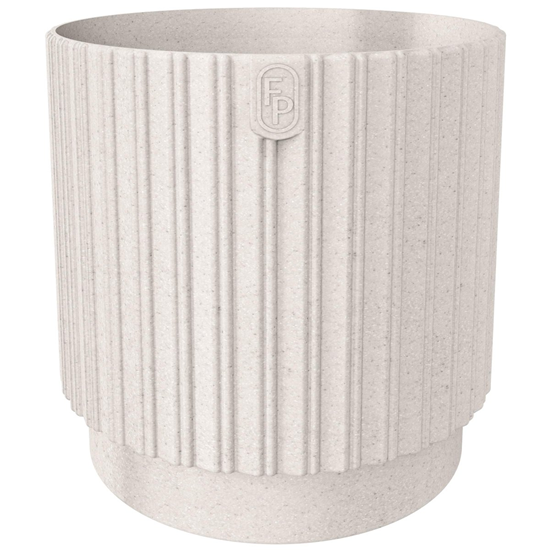 Изображение Puķu pods Mika Cyli 14cm, Eco Wood balts