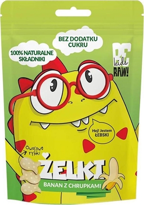 Picture of Purella Food elki bez dodatku cukru Banan z chrupkami 35 g