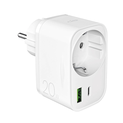 Picture of Puro 20W Power Delivery Charger with Schuko Plug a