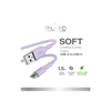 Изображение Puro Elektrik Puro Soft USB-A - USB-C Cable 1.5m - Purple