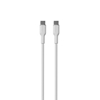 Изображение Puro Elektrik Puro Soft USB-C - USB-C 60W 1.5m silicone cable - white