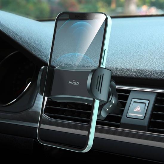 Изображение Puro Elektrik Puro Spring 2 Smartphone Holder for Air Vent - Black