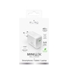 Изображение Puro Elektrik Puro Super Mini 45W PD GaN USB-C Wall Charger - White