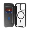 Picture of Puro Puro Book Mag MagSafe Leather Case with Flap and Card Slot for iPhone 16 Pro Max - Black