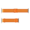 Picture of Puro Puro Extreme Nylon Strap for Apple Watch 42 / 44 / 45 / 49 mm - Orange