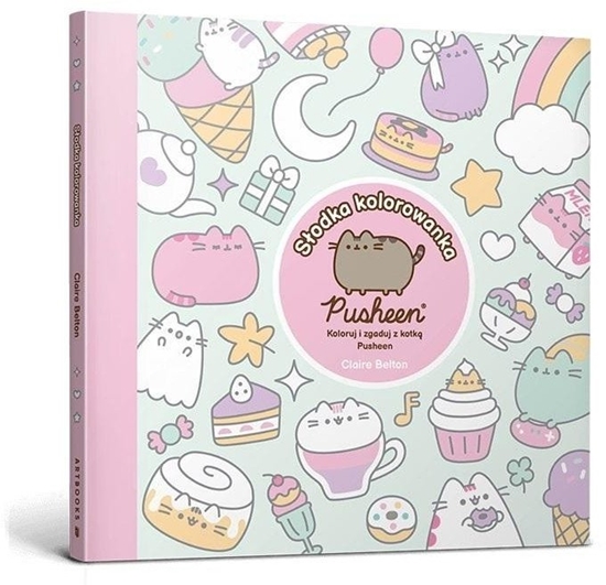 Picture of Pusheen. Sodka kolorowanka. Koloruj i zgaduj...