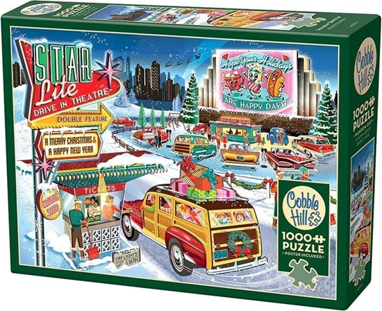 Picture of Puzzle 1000 Kino samochodowe G3