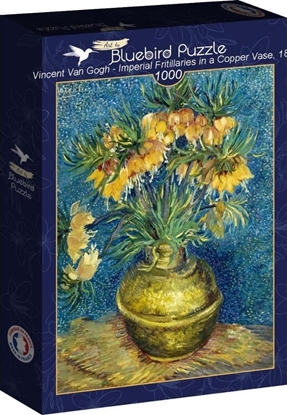 Picture of Puzzle 1000 Kwiaty w miedzianym wazonie, Vincent