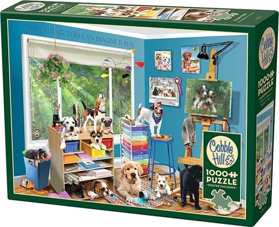 Picture of Puzzle 1000 Szczekajcy asystenci G3