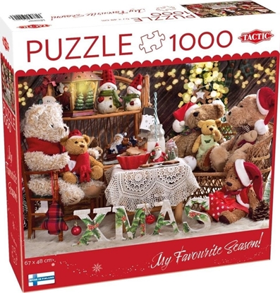 Picture of Puzzle 1000 Teddy Bear Family