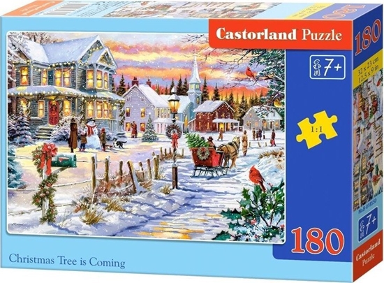 Picture of Puzzle 180 Choinka nadchodzi CASTOR