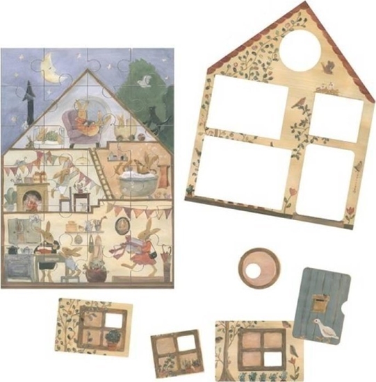 Picture of Puzzle 24 ukadanka Domek Króliczka