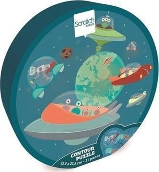 Picture of Puzzle 31 konturowe Kosmos