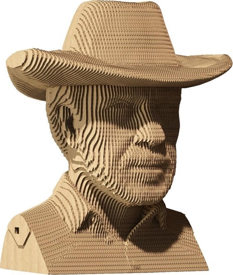 Picture of Puzzle 3D kartonowe - Chuck Norris