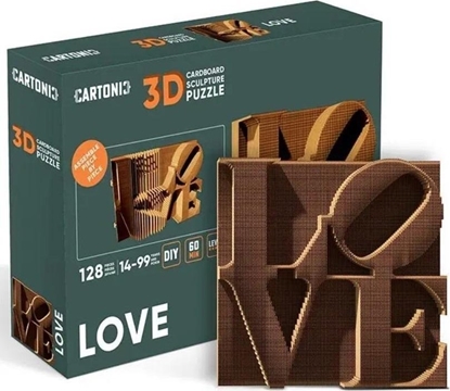 Изображение Puzzle 3D kartonowe - Love