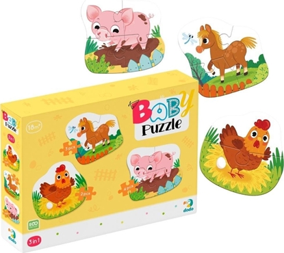 Picture of Puzzle 3w1 Dzie na farmie