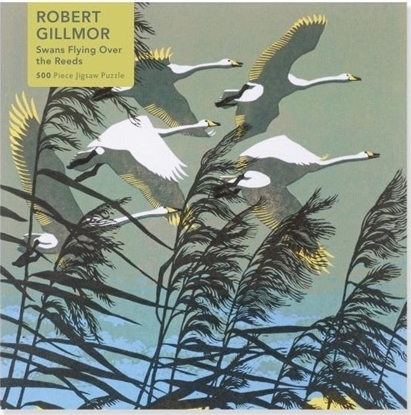 Attēls no Puzzle 500 abdzie latajce nad trzcinami