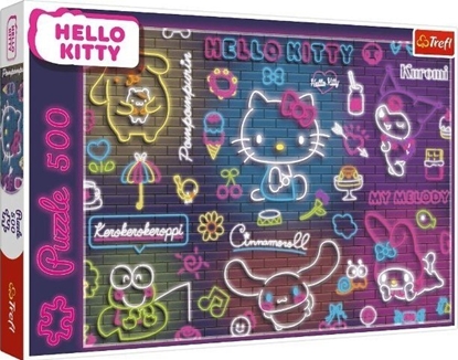 Изображение PUZZLE 500 Neon HelloKitty 37523
