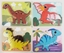 Attēls no Puzzle drewniane dinozaury