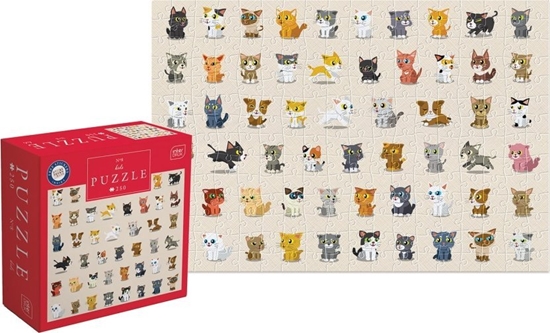 Picture of Interdruk Puzzle Kids 250 Elementów Cats