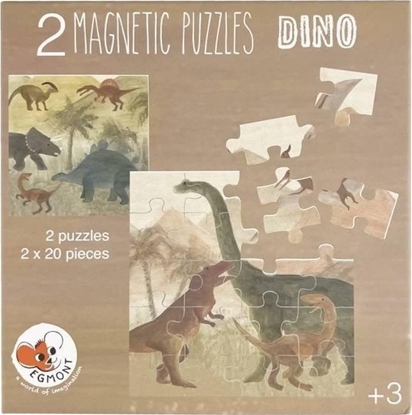 Attēls no Puzzle magnetyczne Dinozaury