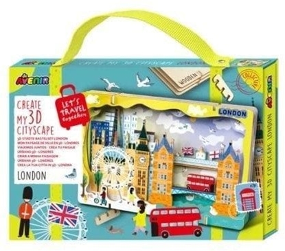 Picture of Puzzle Stwórz pejza miejski 3D - Londyn