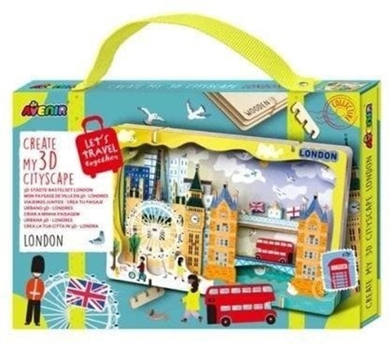 Picture of Puzzle Stwórz pejza miejski 3D - Londyn